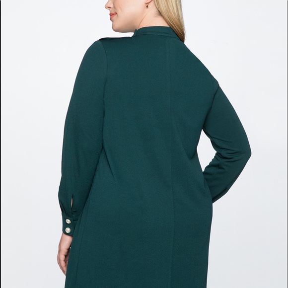 Eloquii Pearl Detail Easy Dress - Picture 3 of 8